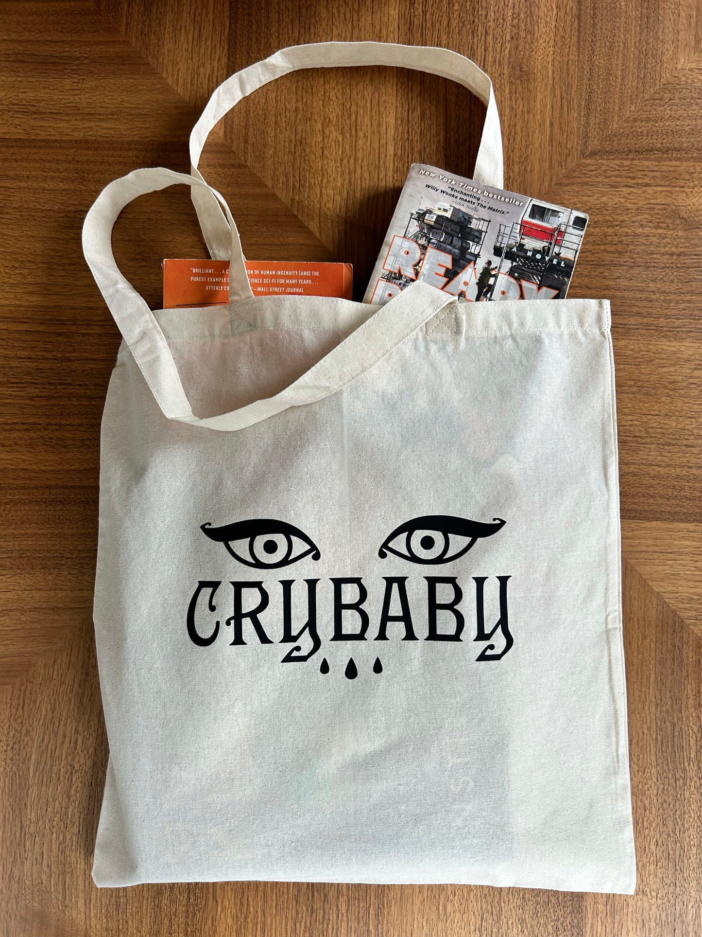 "Crybaby" Cotton Tote Bag